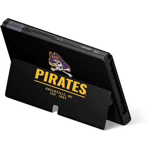 East Carolina University Pirates Greenville NC Nintendo Switch OLED (2021) Skin